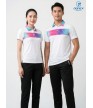 Áo thể thao nam MC-9158-01-19 Trắng phối xanh ngọc